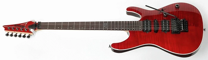 Ibanez KIKO100 TRR Transparent Ruby Red Kiko Signature Guitar 3 Ibanez KIKO100 TRR Transparent Ruby Red Kiko Signature Guitar - Image 3