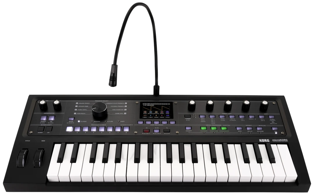 Korg MicroKorg 2 Synthesiser / Vocoder - Limited Edition Black 4 Korg MicroKorg 2 Synthesiser / Vocoder - Limited Edition Black - Image 4