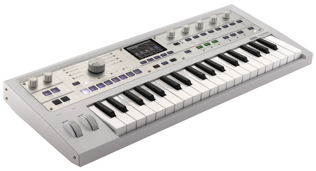 Korg MicroKorg 2 Synthesiser / Vocoder - Limited Edition White 3 Korg MicroKorg 2 Synthesiser / Vocoder - Limited Edition White - Image 3