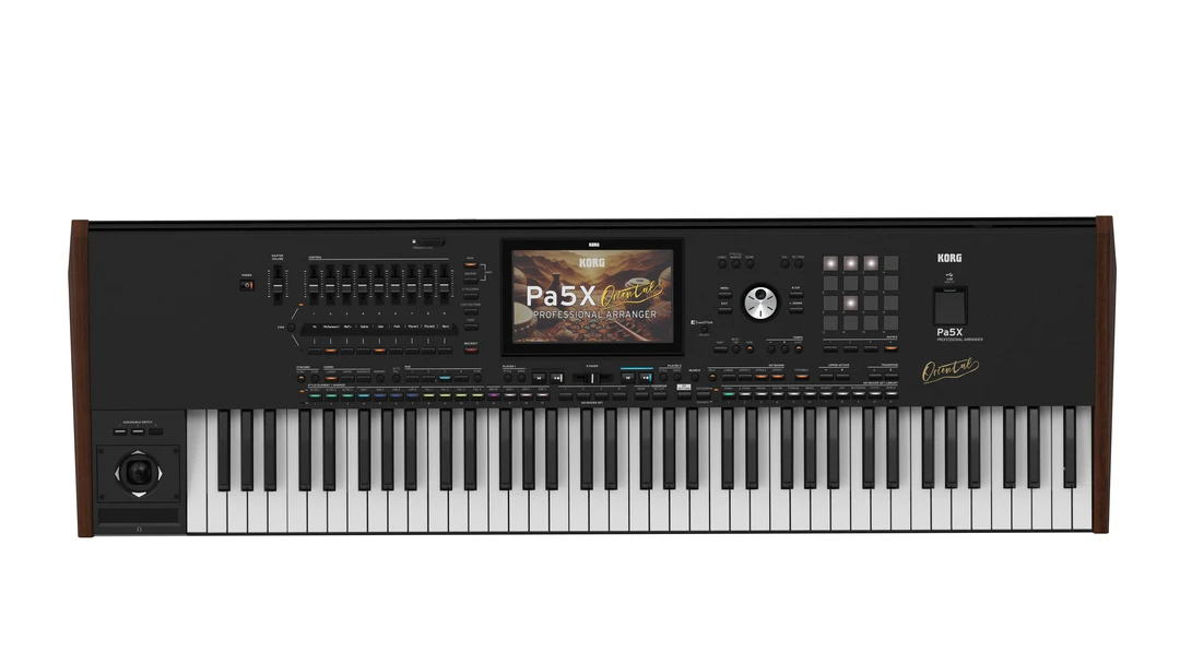 Korg PA5X-76 Oriental - Professional Arranger Keyboard With 76 Hammer-Action Keys 1 Korg PA5X-76 Oriental - Professional Arranger Keyboard With 76 Hammer-Action Keys