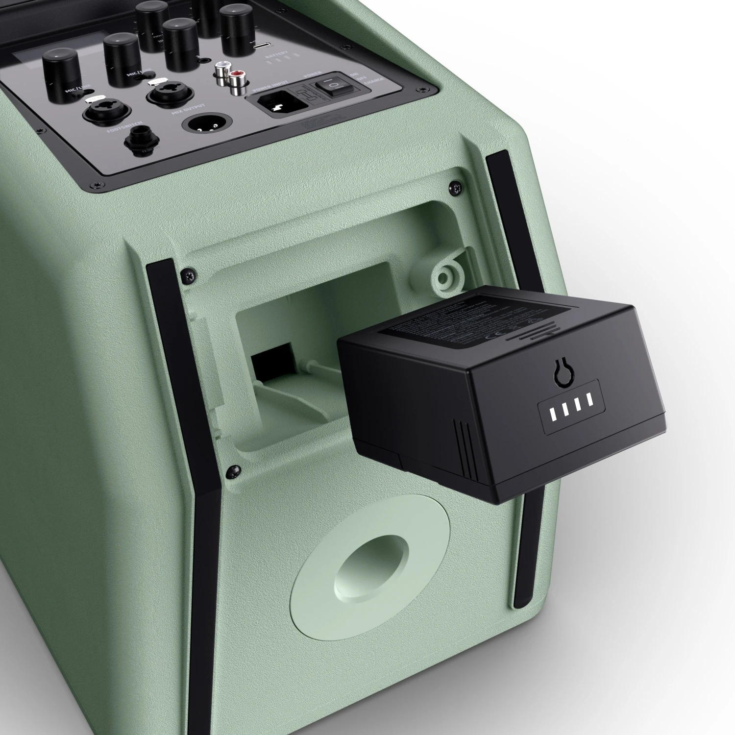 LD Systems ANNY 8 Green - 8" Portable Battery-Powered 160W Bluetooth PA System W/ Mixer (Copy) 7 LD Systems ANNY 8 Green - 8" Portable Battery-Powered 160W Bluetooth PA System W/ Mixer (Copy) - Image 7