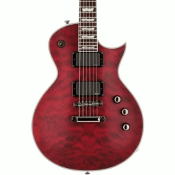 LTD EC-401 QM See Thru Black Cherry