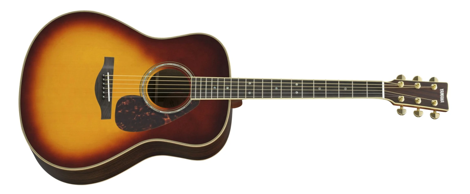 Yamaha LL16-BS ARE Acoustic Guitar Brown Sunburst 2 Yamaha LL16-BS ARE Acoustic Guitar Brown Sunburst - Image 2