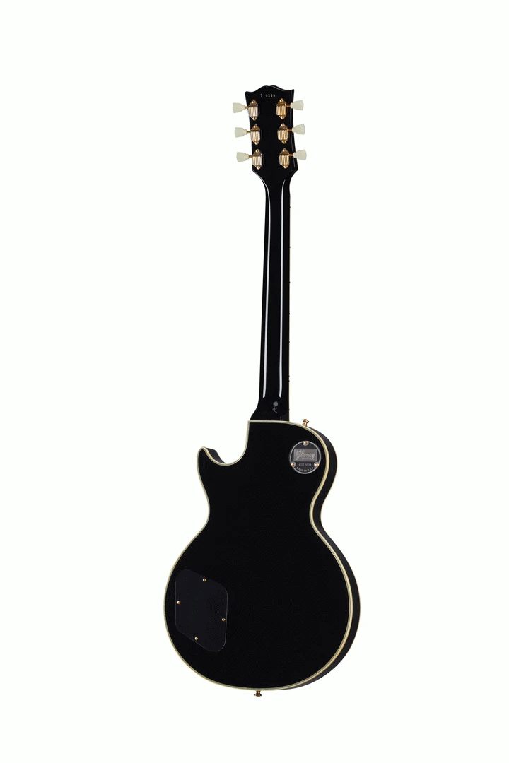 Gibson 1957 Les Paul Custom 2-Pickup Ebony Ultra Light Aged Murphy Lab 2 Gibson 1957 Les Paul Custom 2-Pickup Ebony Ultra Light Aged Murphy Lab - Image 2