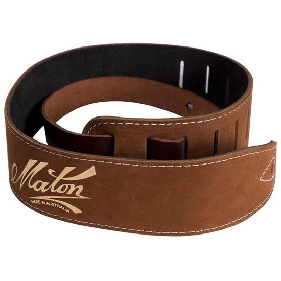 Maton Standard Leather Strap - Brown 1 Maton Standard Leather Strap - Brown