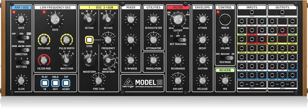 Behringer Model 15 Analogue Semi-Modular Synth 4 Behringer Model 15 Analogue Semi-Modular Synth - Image 4
