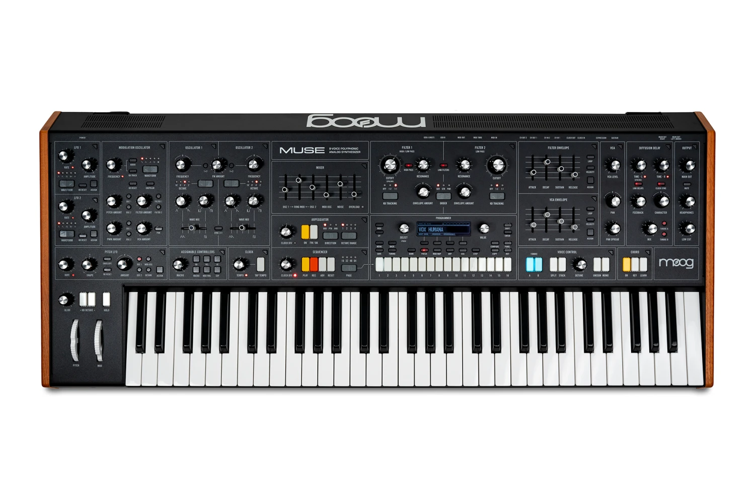 Moog Muse - 8-Voice Analog Polyphonic Synthesizer 4 Moog Muse - 8-Voice Analog Polyphonic Synthesizer - Image 4