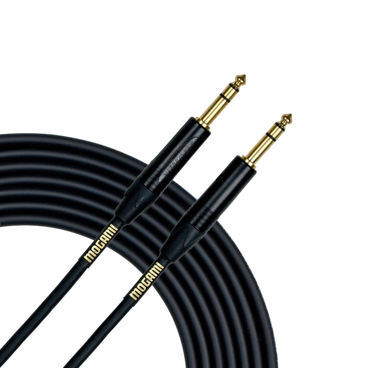 Mogami Studio Gold TRS To TRS Cable - 15ft 1 Mogami Studio Gold TRS To TRS Cable - 15ft