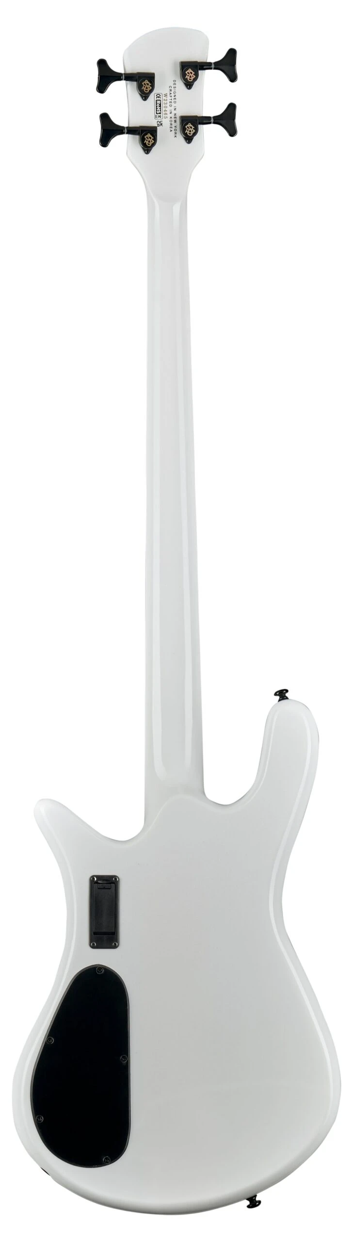 Spector NS Dimension HP 4-String Multi-Scale Bass Guitar - White Sparkle Gloss 3 Spector NS Dimension HP 4-String Multi-Scale Bass Guitar - White Sparkle Gloss - Image 3