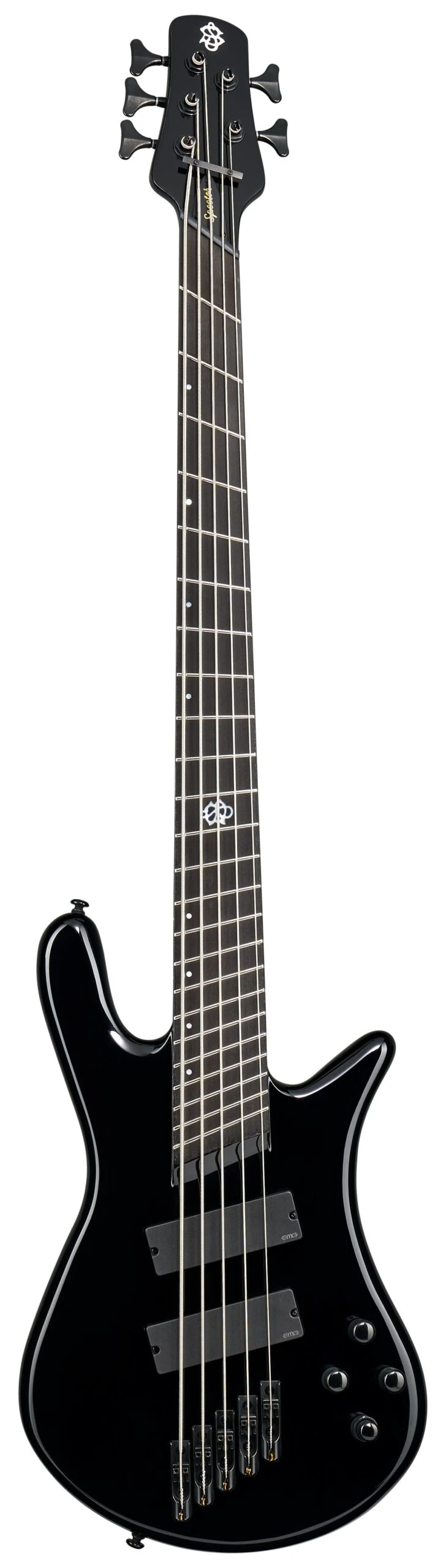 Spector NS Dimension HP 5-String Multi-Scale Bass Guitar - Solid Black Gloss 1 Spector NS Dimension HP 5-String Multi-Scale Bass Guitar - Solid Black Gloss