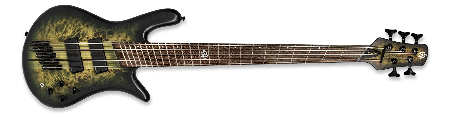 Spector NS DIMENSION 5 Multi-Scale Bass Guitar - Haunted Moss Matte 2 Spector NS DIMENSION 5 Multi-Scale Bass Guitar - Haunted Moss Matte - Image 2