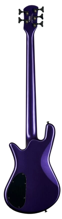 Spector NS Ethos HP 5-String Bass Guitar - Plum Gloss -Guitar Store NSETHOS5PL BACK