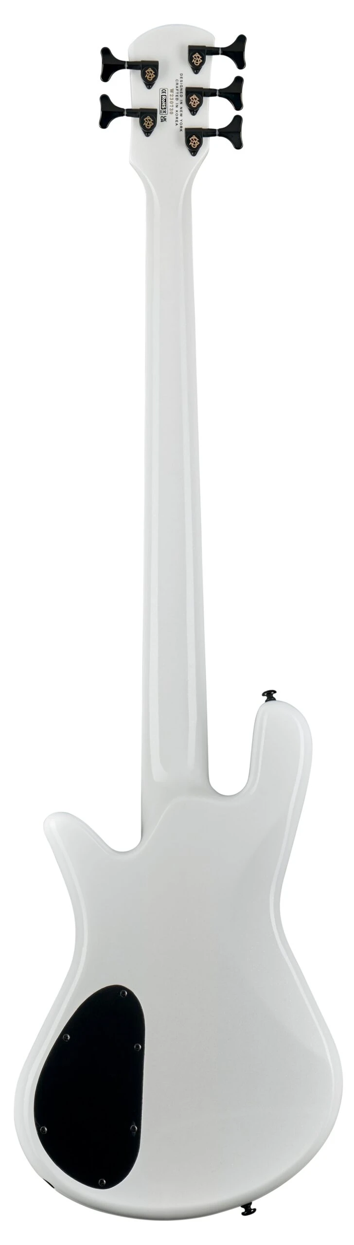 Spector NS Ethos HP 5-String Bass Guitar - White Sparkle Gloss 3 Spector NS Ethos HP 5-String Bass Guitar - White Sparkle Gloss - Image 3