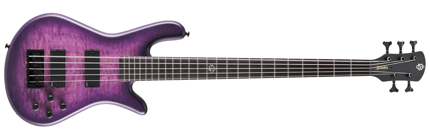 Spector NS Pulse II 5 Bass - Ultra Violet Matte 2 Spector NS Pulse II 5 Bass - Ultra Violet Matte - Image 2