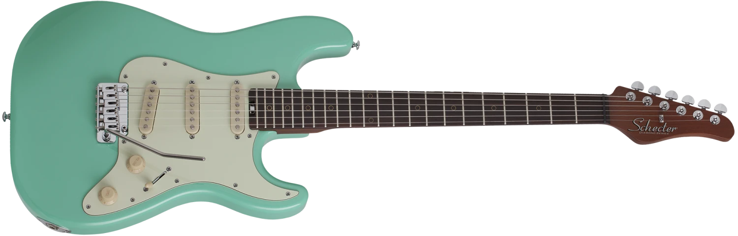 Schecter Nick Johnston Traditional Atomic Green 2 Schecter Nick Johnston Traditional Atomic Green - Image 2