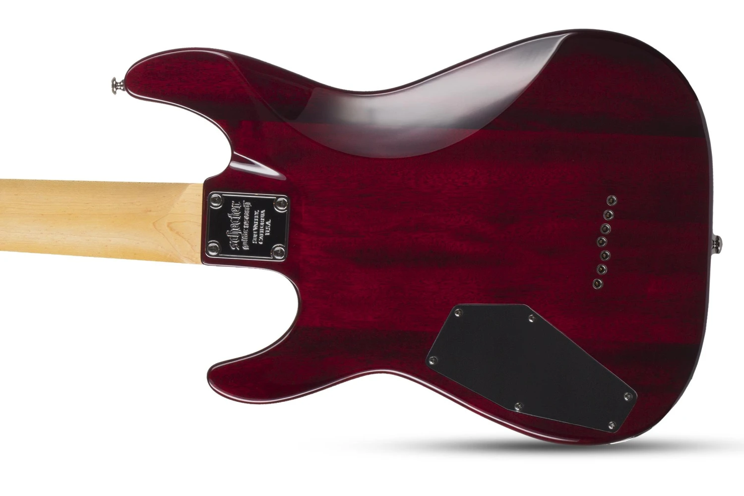 Schecter Omen Extreme-7 Left Handed – Black Cherry 5 Schecter Omen Extreme-7 Left Handed – Black Cherry - Image 5
