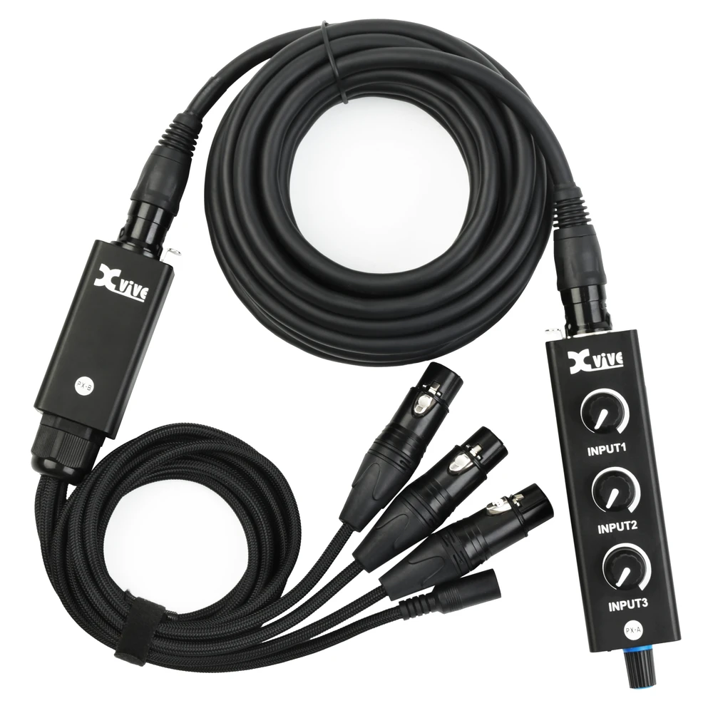 Xvive PX Portable 3-Channel Personal Mixer System 2 Xvive PX Portable 3-Channel Personal Mixer System - Image 2