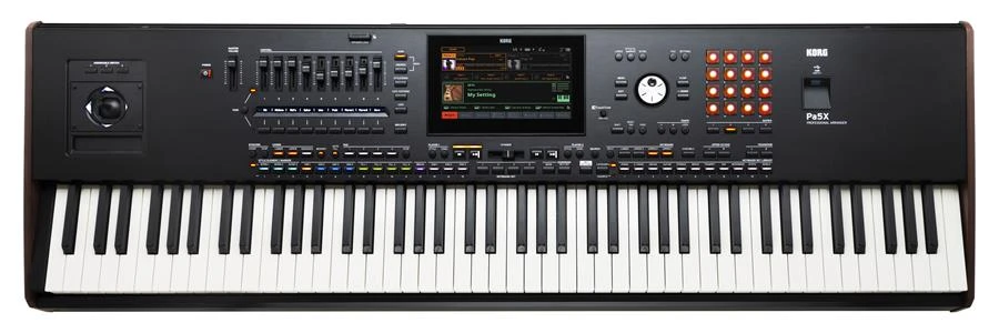 Korg PA5X-88 Professional Arranger Keyboard With 88 Hammer-Action Keys 1 Korg PA5X-88 Professional Arranger Keyboard With 88 Hammer-Action Keys