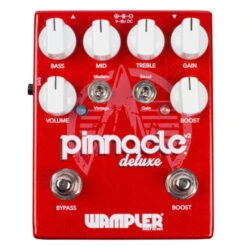 Wampler Pinnacle Deluxe Brown Sound British Distortion Pedal With Boost