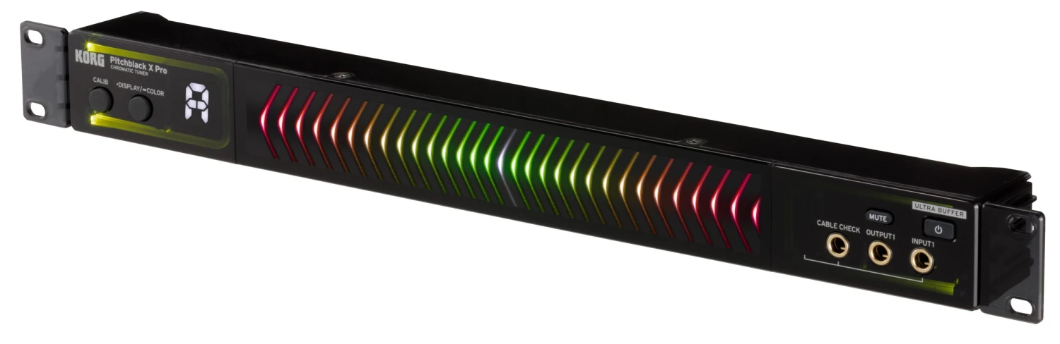 Korg Pitchblack X Pro Rack Tuner 1 Korg Pitchblack X Pro Rack Tuner