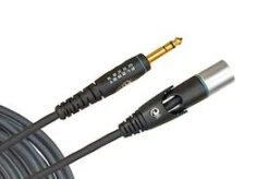Planet Waves PW-GMMS-05 D'Addario Custom Series Microphone Cable, XLR Male To 1/4 Inch, 5 Feet