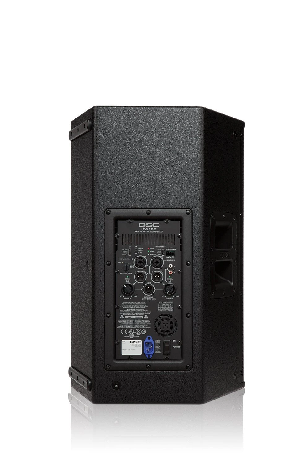 QSC KW122 1000w 2-Way 12" Active PA Speaker 4 QSC KW122 1000w 2-Way 12" Active PA Speaker - Image 4