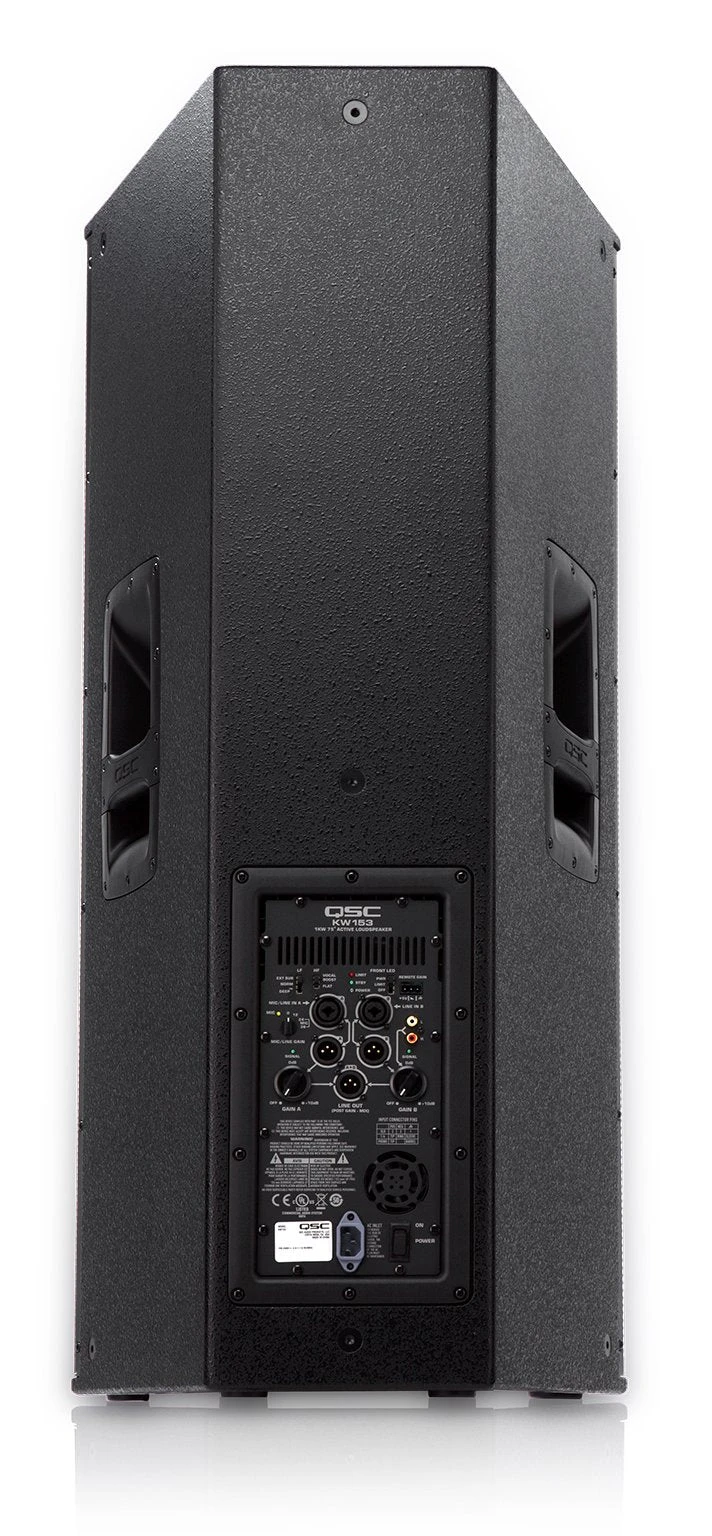 QSC KW153 1000w 3-Way 15" Active PA Speaker 2 QSC KW153 1000w 3-Way 15" Active PA Speaker - Image 2