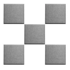 Primacoustic Broadway Scatter Blocks 12 X 12 X 1 Beveled Edge Panel - (24pc Set) - Grey