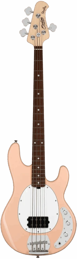 Sterling By Music Man Ray4 Pueblo Pink Bass Guitar