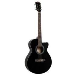 Redding RGC51CEBK Grand Concert Size Acoustic Guitar In Black