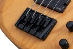 Schecter Stiletto 4 Session Bass Guitar – Aged Natural Satin -Guitar Store Riot 4Session.09