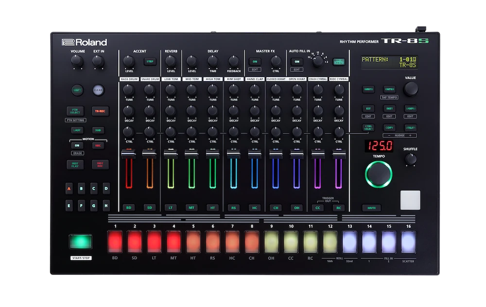 Roland TR-8S — Drum Machine With Authentic TR Drums, Sampled Sounds, And Effects 1 Roland TR-8S — Drum Machine With Authentic TR Drums, Sampled Sounds, And Effects