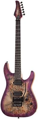 Schecter C-6 Pro FR Aurora Burst