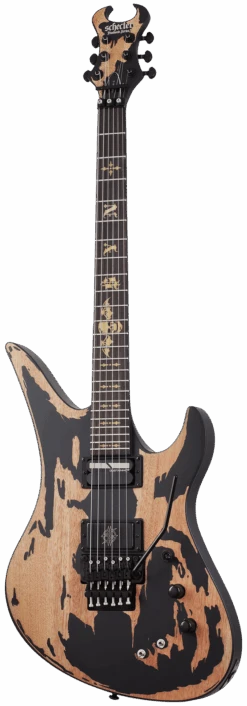 Schecter Synyster Custom-S Distressed Satin Black