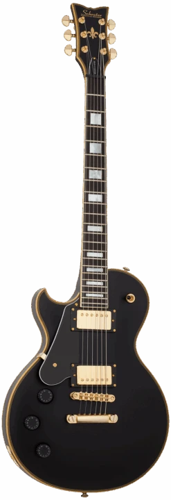 Schecter Solo-II Custom Aged Black Satin Left Handed