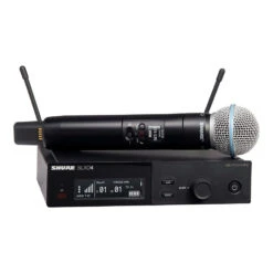 Shure SLX-D System With SLXD2/Beta58 Handheld Transmitter And SLXD4 Digital Wireless Receiver