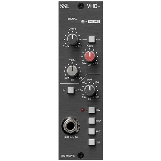 Solid State Logic VHD+ 500 Series Microphone Preamp 1 Solid State Logic VHD+ 500 Series Microphone Preamp