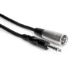 Hosa STX-110M 1/4" TRS To XLR(M) Balanced Interconnect Cable (10ft)