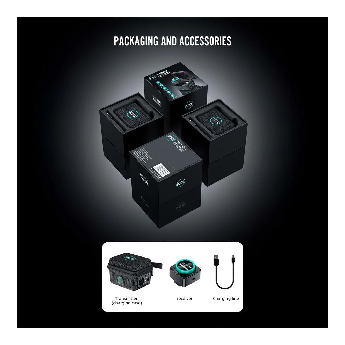 Swiff Audio WX520 5.8Ghz In-Ear Wireless Monitor System 5 Swiff Audio WX520 5.8Ghz In-Ear Wireless Monitor System - Image 5