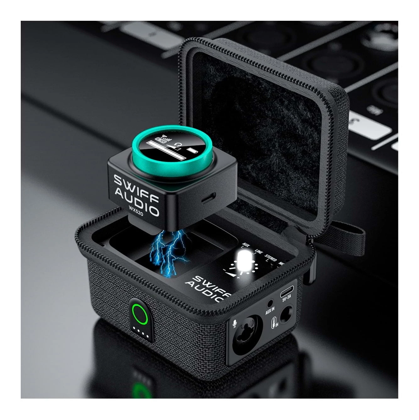 Swiff Audio WX520 5.8Ghz In-Ear Wireless Monitor System 4 Swiff Audio WX520 5.8Ghz In-Ear Wireless Monitor System - Image 4