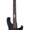Schecter Johnny Christ Satin Black Bass Guitar.