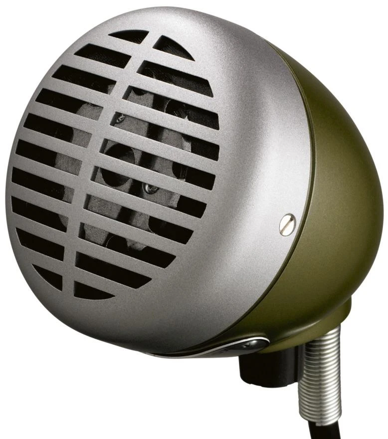 Shure 520DX "Green Bullet" Harmonica Microphone 1 Shure 520DX "Green Bullet" Harmonica Microphone