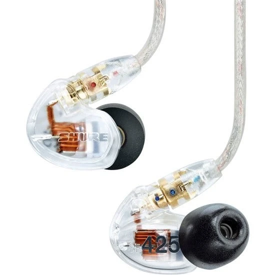 Shure SE425 Sound Isolating Earphones (Clear) 1 Shure SE425 Sound Isolating Earphones (Clear)