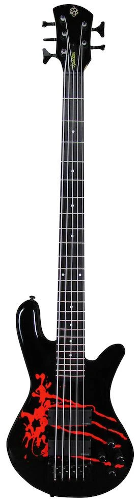 Spector Legend Alex Webster Blood Drip 5 String 1 Spector Legend Alex Webster Blood Drip 5 String