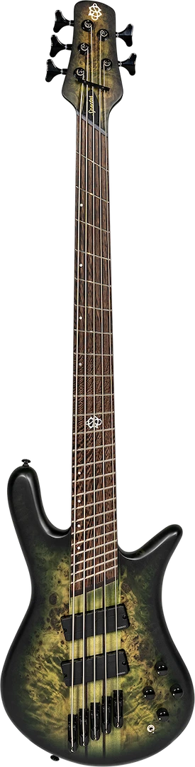 Spector NS DIMENSION 5 Multi-Scale Bass Guitar - Haunted Moss Matte 1 Spector NS DIMENSION 5 Multi-Scale Bass Guitar - Haunted Moss Matte