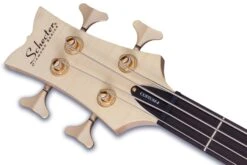 Schecter Stiletto Custom 4 Left Hand Natural Satin Bass Guitar 9 Schecter Stiletto Custom 4 Left Hand Natural Satin Bass Guitar -Guitar Store StilettoCustom 4LH.04