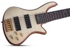 Schecter Stiletto Custom 6 Bass Guitar – Natural Satin 8 Schecter Stiletto Custom 6 Bass Guitar – Natural Satin -Guitar Store StilettoCustom 6.NaturalSatin NAT .05