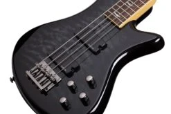 Schecter Stiletto Extreme 4 See Thru Black Bass Guitar -Guitar Store StilettoExtreme 4.See ThruBlack STBLK .07