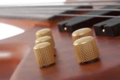 Schecter Stiletto Studio 4 Left Hand Fretless Honey Satin Bass Guitar -Guitar Store StilettoStudio 4FLLH.07