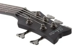 Schecter Stiletto Studio 5 Bass Guitar – See-Thru Black Satin -Guitar Store StilettoStudio 5.See ThruBlackSatin STBLS .07